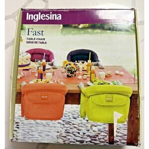 Inglesina Fast Table Chair - Damage Box - Open Box - Black